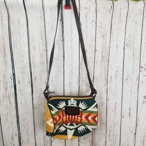 Pendleton Native Turtle Colorful Shoulder Handbag
